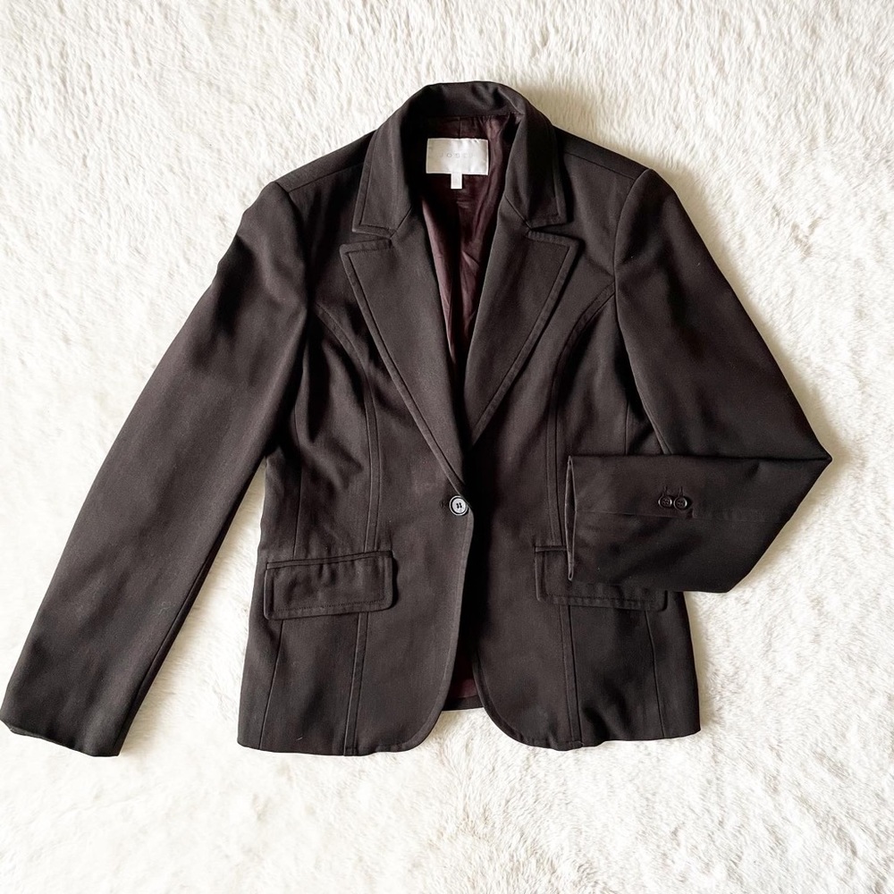 Josef Chocolate Brown Blazer - Picture 2 of 2